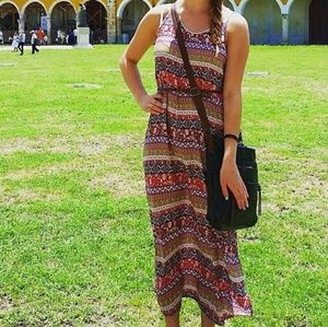 Forever 21 Colorful Maxi Dress Size S